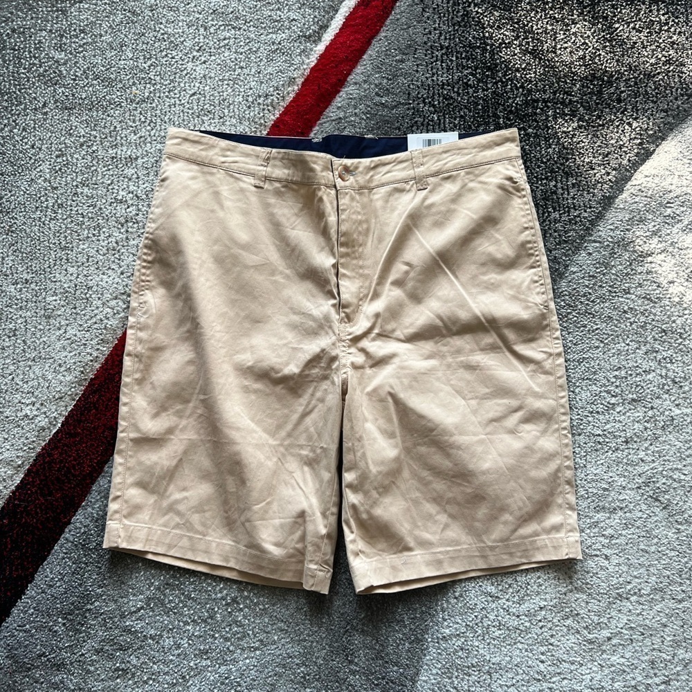 TailorByrd Collection Khaki Chino Shorts